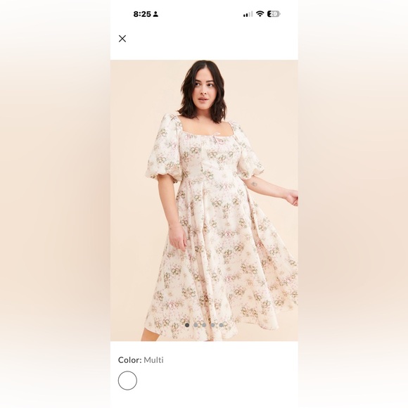 Selkie Floral Day Dress - Picture 3 of 7